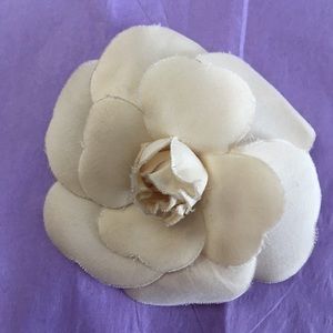 Chanel Camellia pin